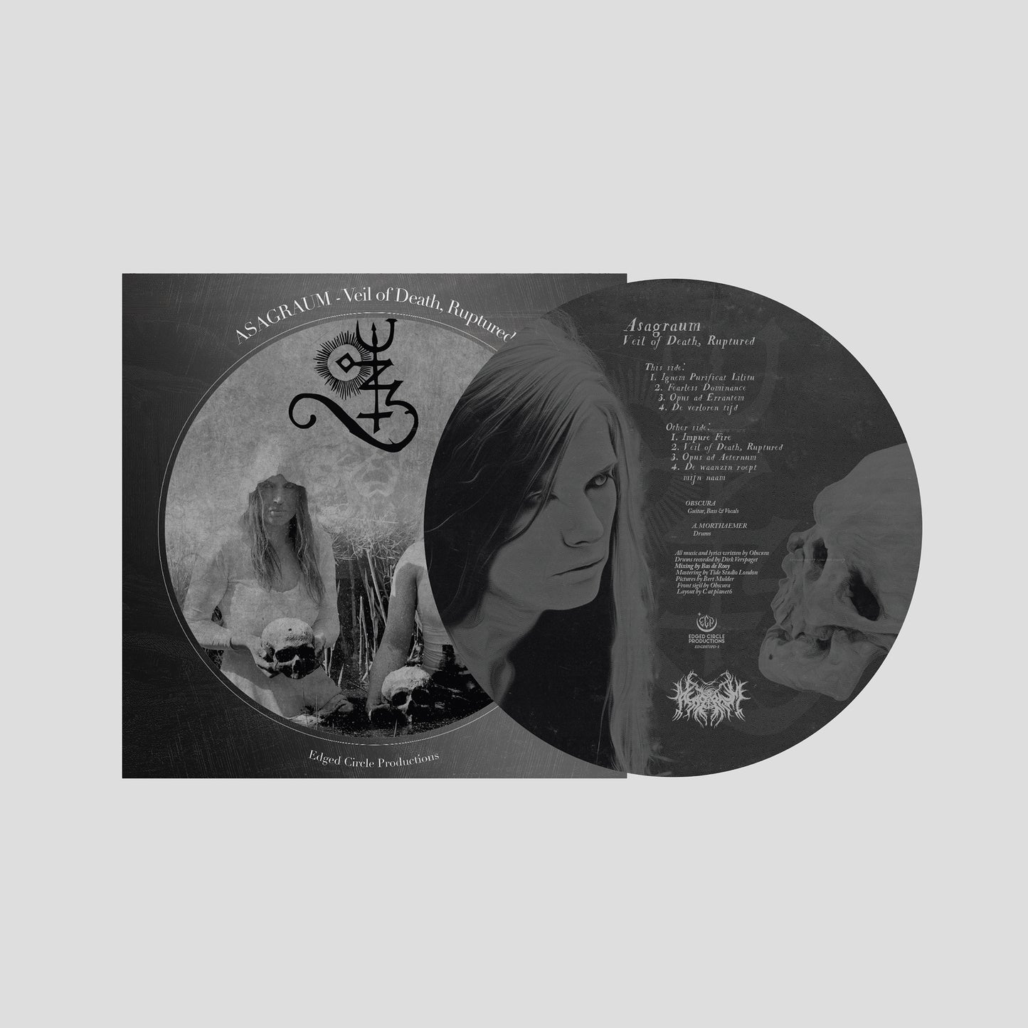 Asagraum - Veil of Death, Ruptured - Picture Disc LP