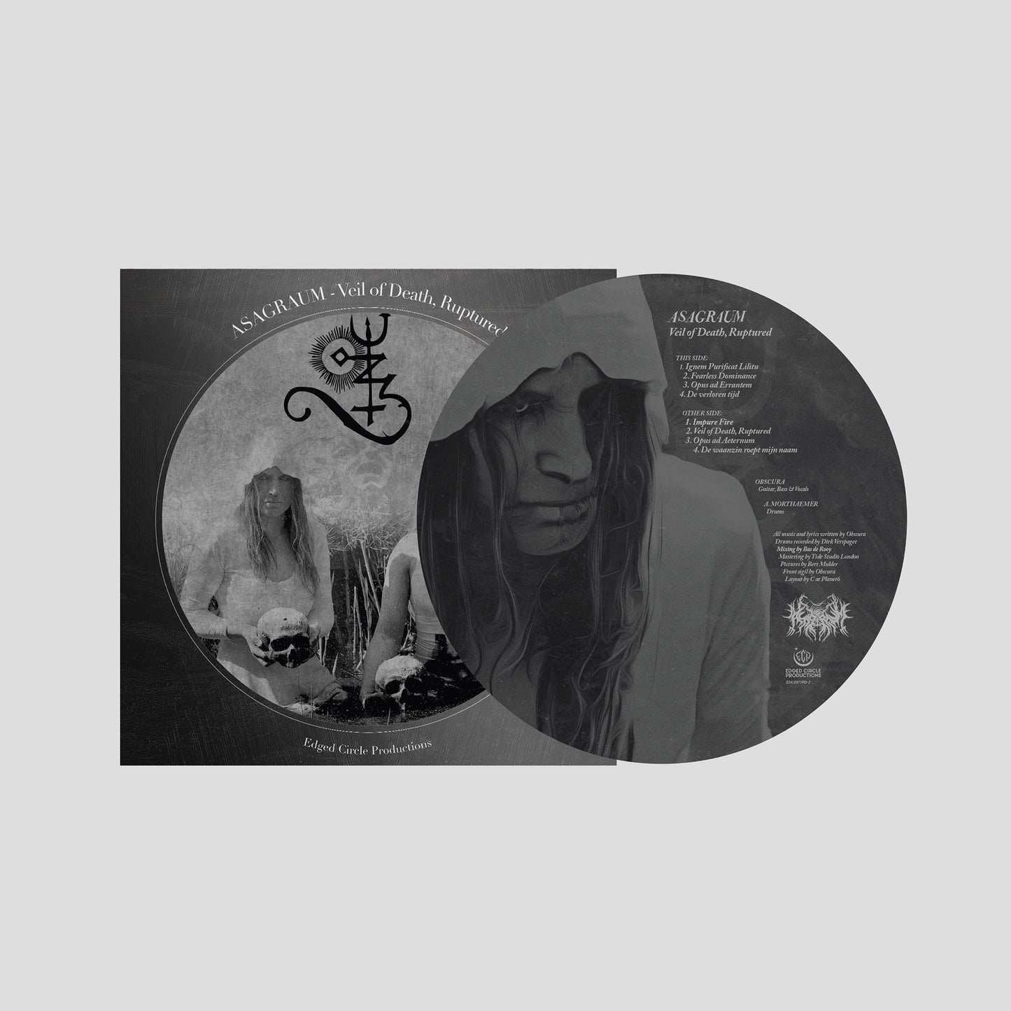 Asagraum - Veil of Death, Ruptured - Picture Disc LP