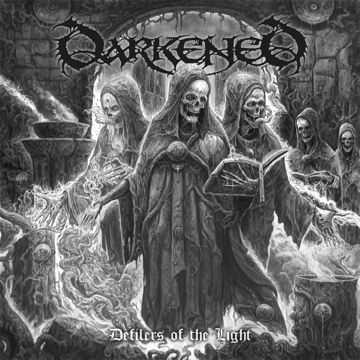 Darkened - Defilers of the Light - CD