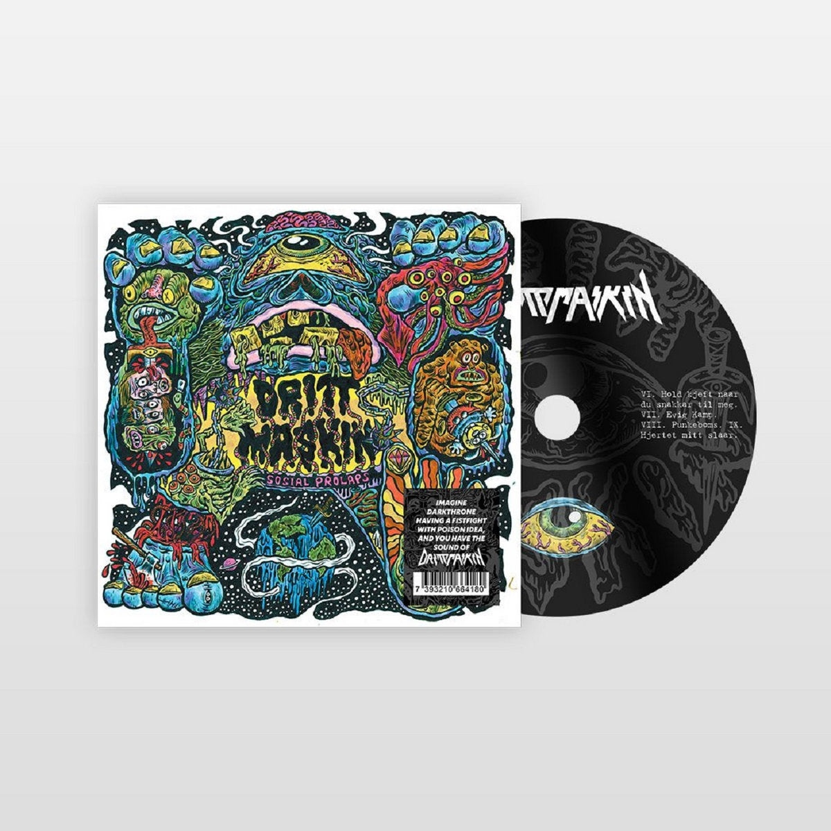 Drittmaskin - Sosial Prolaps - CD (Digipak)