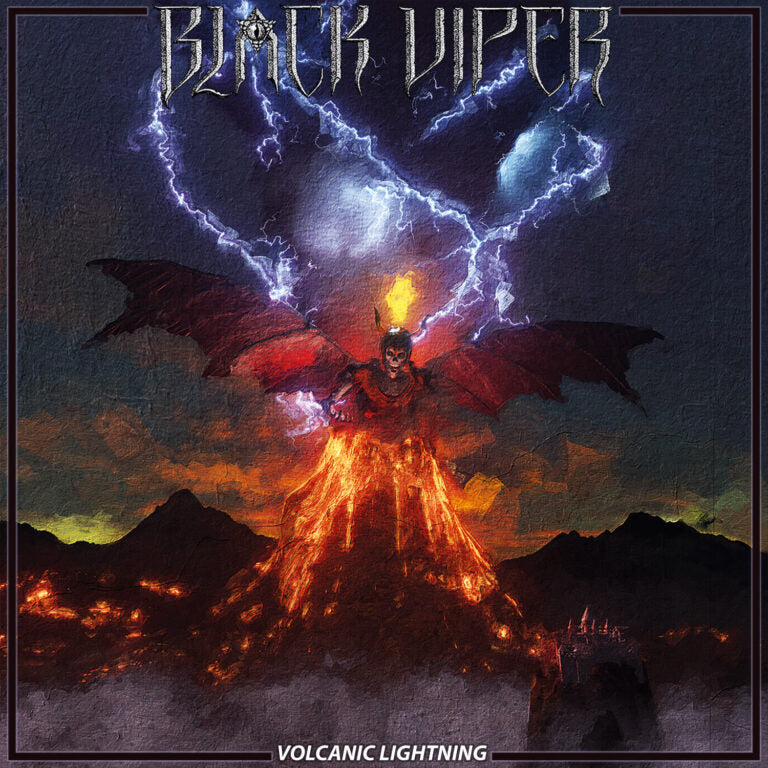 Black Viper "Volcanic Lightning" LP (Blue)